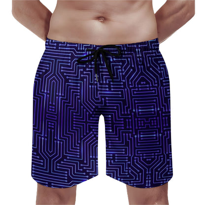 Circuit Board Geek Shorts