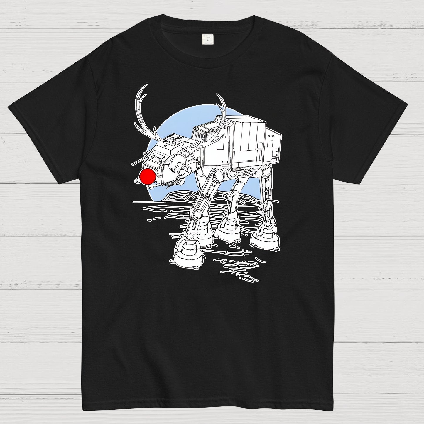 Christmas Robot Geek T-Shirt