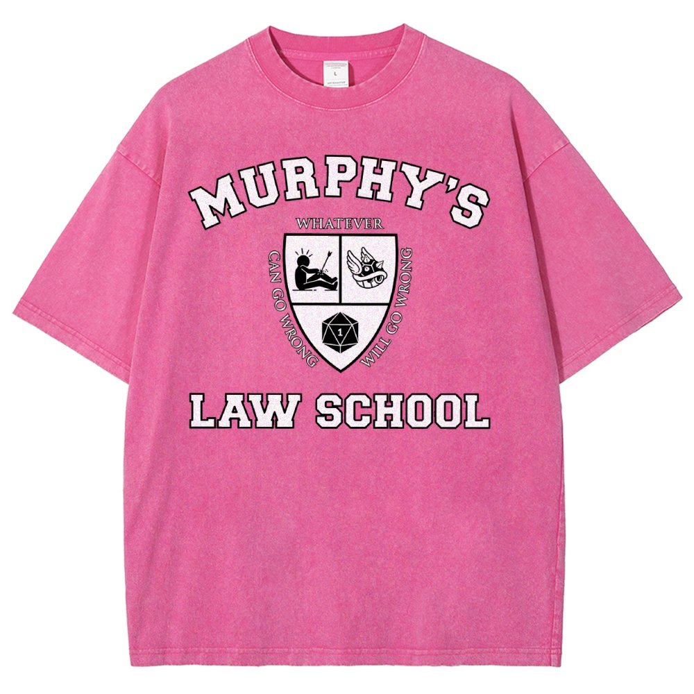 Murphy's Law School - Class of 2025 Vintage Distressed T-shirt