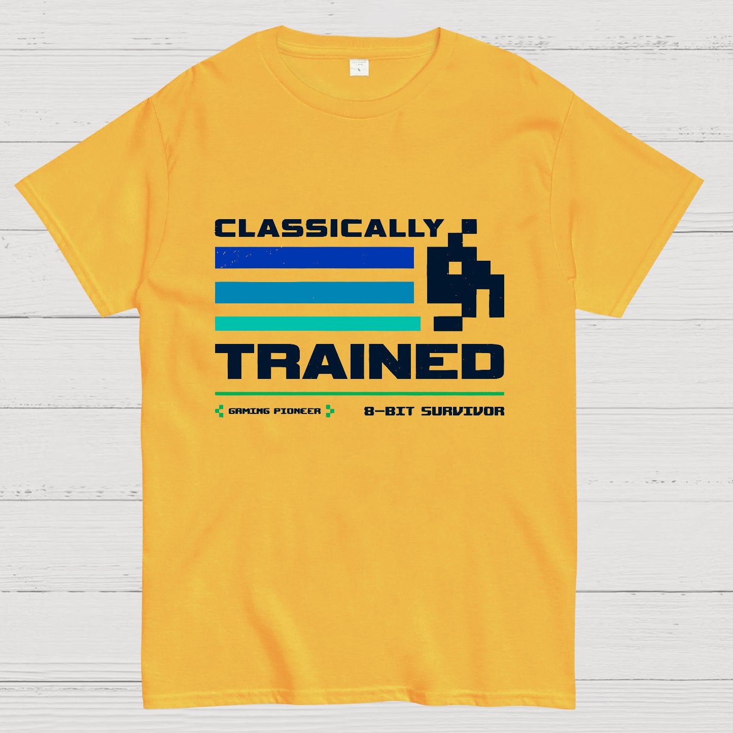 Classically Trained for Retro Gamers Geek T-Shirt