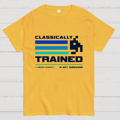 Classically Trained for Retro Gamers Geek T-Shirt