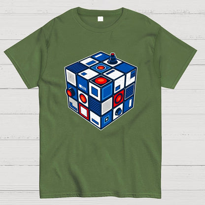 Droid Cube Geek T-Shirt