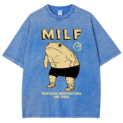 Deadly Form DILF Vintage Distressed T-shirt
