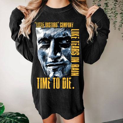 Time to die Washed Long Sleeve Tee 2507000326