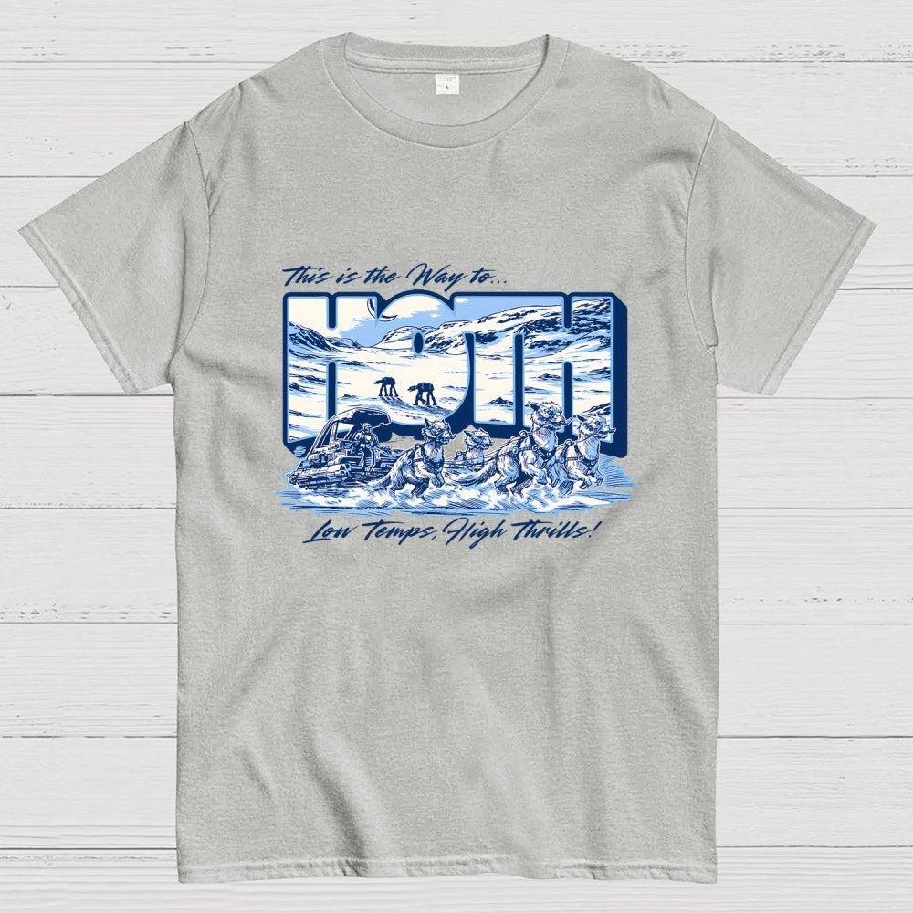 Low Temps, High Thrills Geek T-Shirt