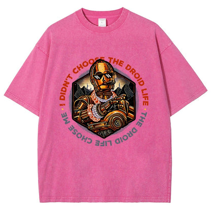 The Robot Life Vintage Distressed T-shirt