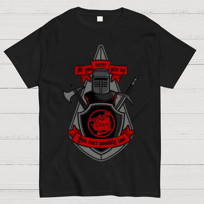 Never Give Up Geek T-Shirt