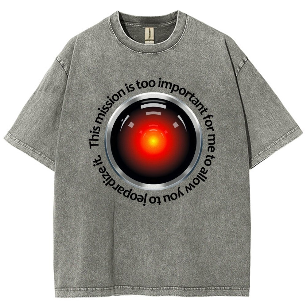 This Mission Is Too Important For Me To Allow You To Jeopardize It. Vintage Distressed T-shirt