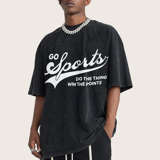 Go Sports Vintage Distressed T-shirt