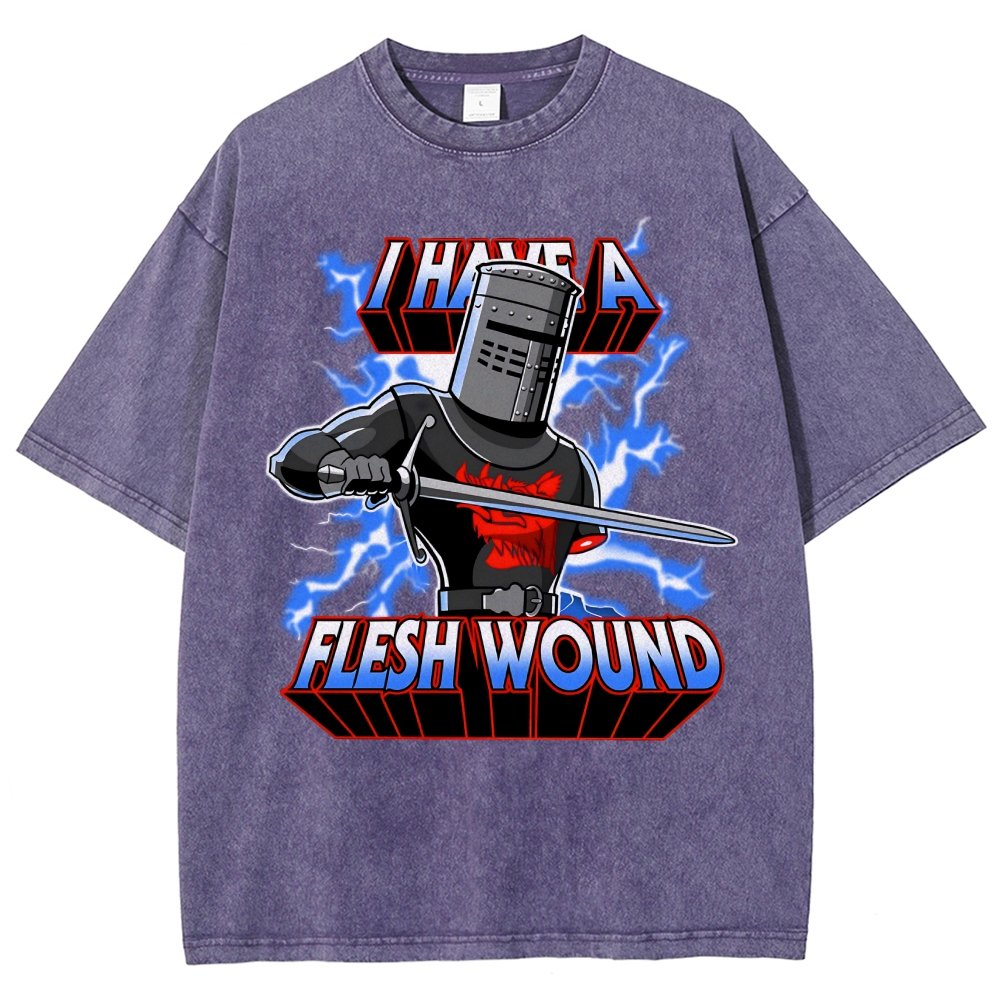 I Have A Flesh Wound Vintage Distressed T-shirt