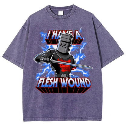 I Have A Flesh Wound Vintage Distressed T-shirt