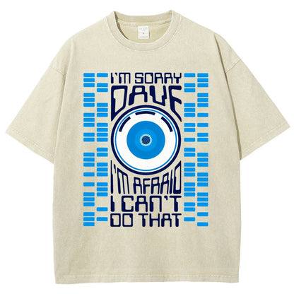 I'm Sorry Dave Vintage Distressed T-shirt