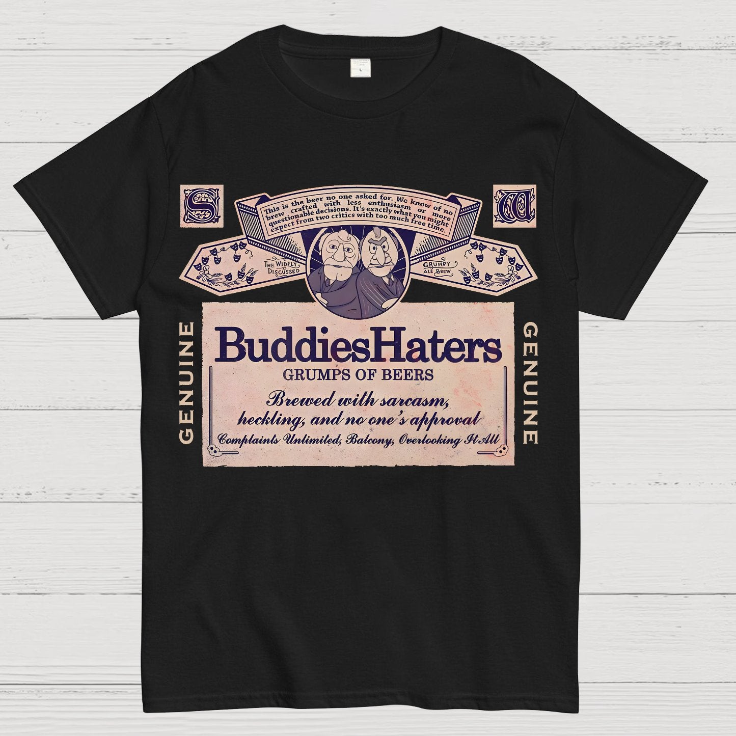 Buddies Haters Geek T-Shirt
