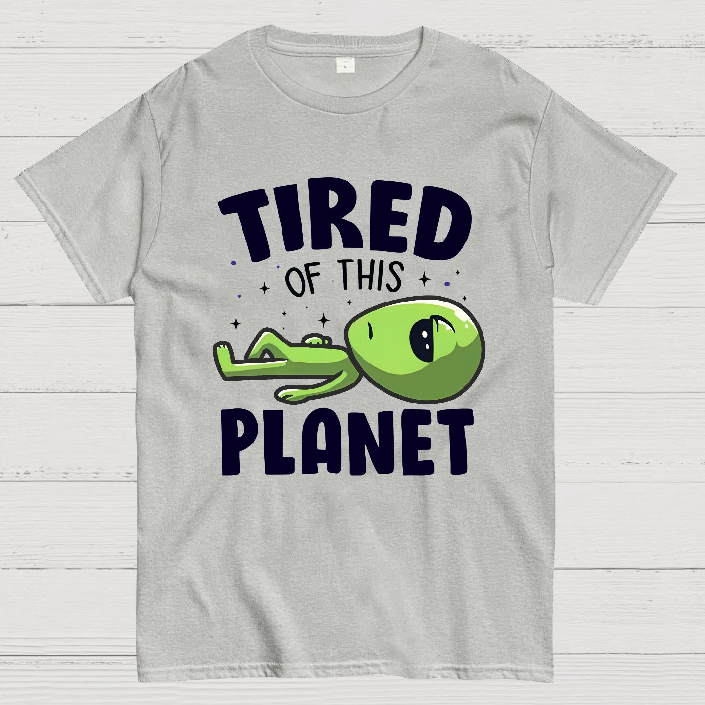 Tired of This Planet Nerdy T-Shirt
