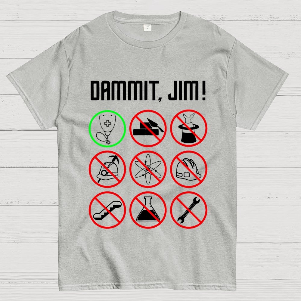 Darn It Jim Geek T-Shirt