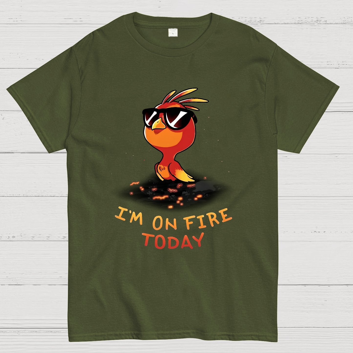 I‘m On Fire Today Geek T-Shirt