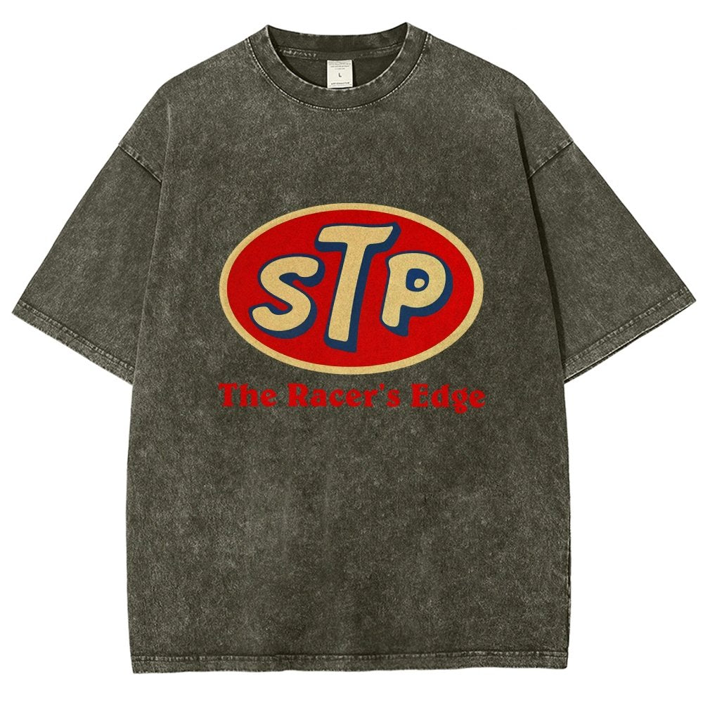 Retro Style - Stp The Racers Edge Vintage Distressed T-shirt