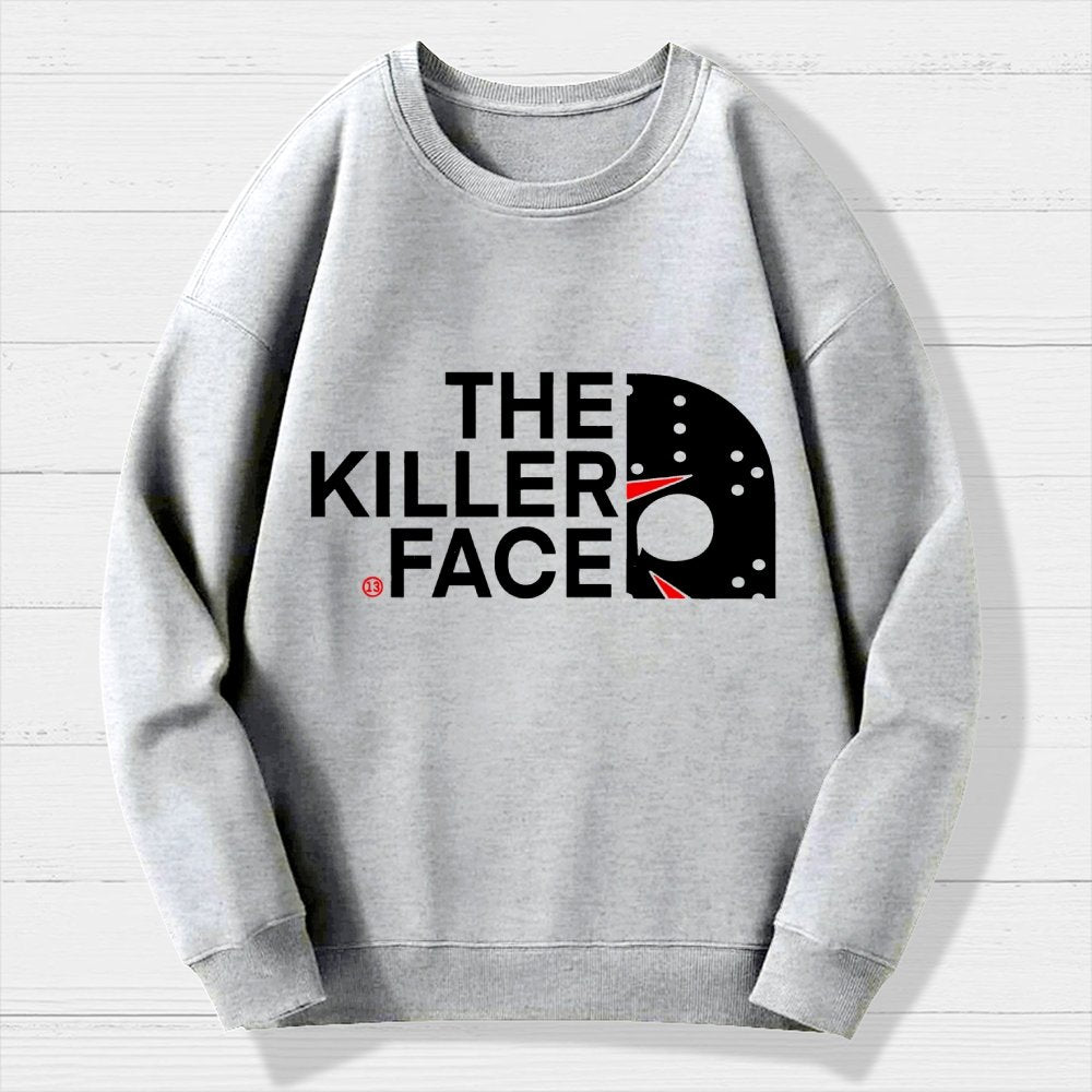 The Killer Face Geek Cotton Sweatshirt