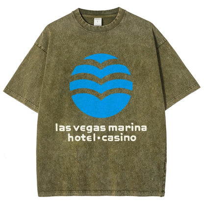 Marina Hotel & Casino - Vintage Las Vegas Vintage Distressed T-shirt