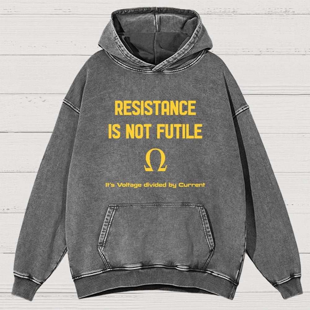 Opposition Is Pointless Vintage Distressed Hoodie