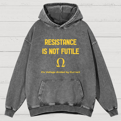 Opposition Is Pointless Vintage Distressed Hoodie