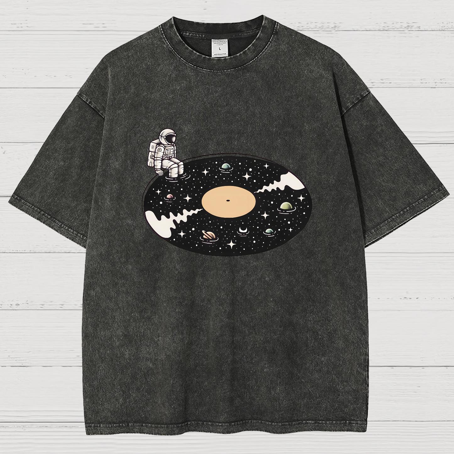 Cosmic Sound Vintage Distressed T-shirt