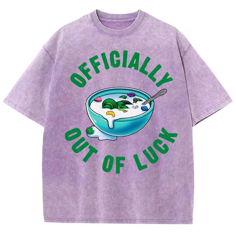 Out of Luck Vintage Distressed T-shirt