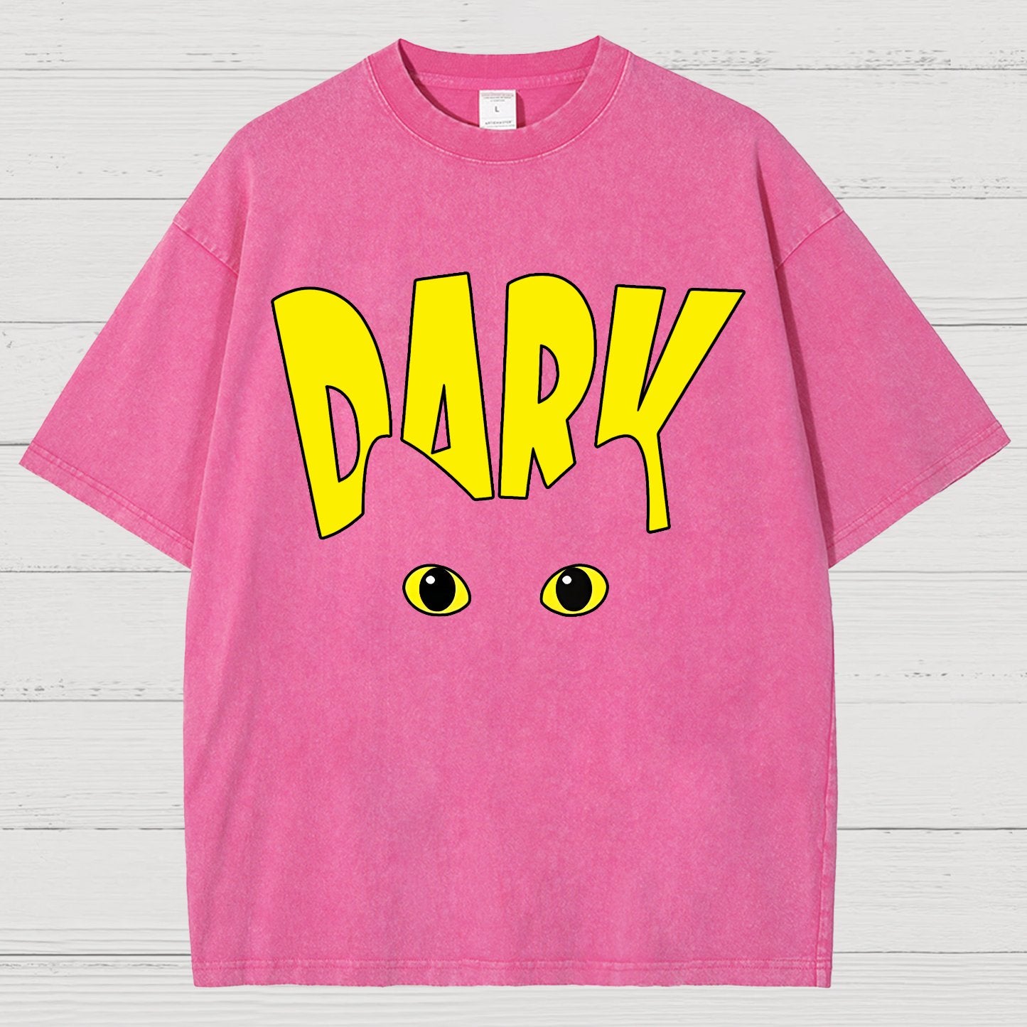 Dark Cat Funny Vintage Distressed T-shirt