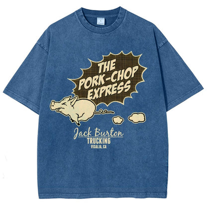 The Pork-Chop Express Vintage Distressed T-shirt