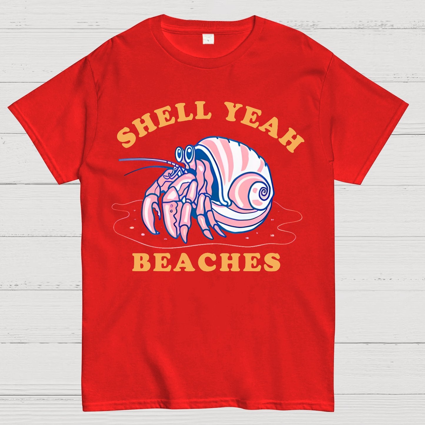 Shell Yeah Beaches Geek T-Shirt