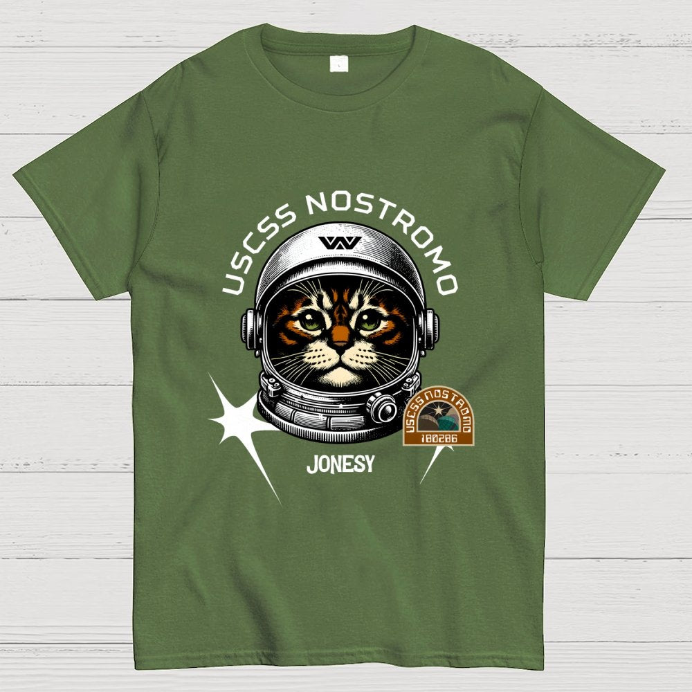 Jonesy The Space Cat Geek T-Shirt