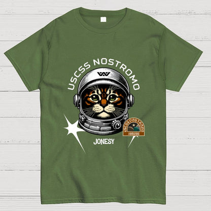 Jonesy The Space Cat Geek T-Shirt