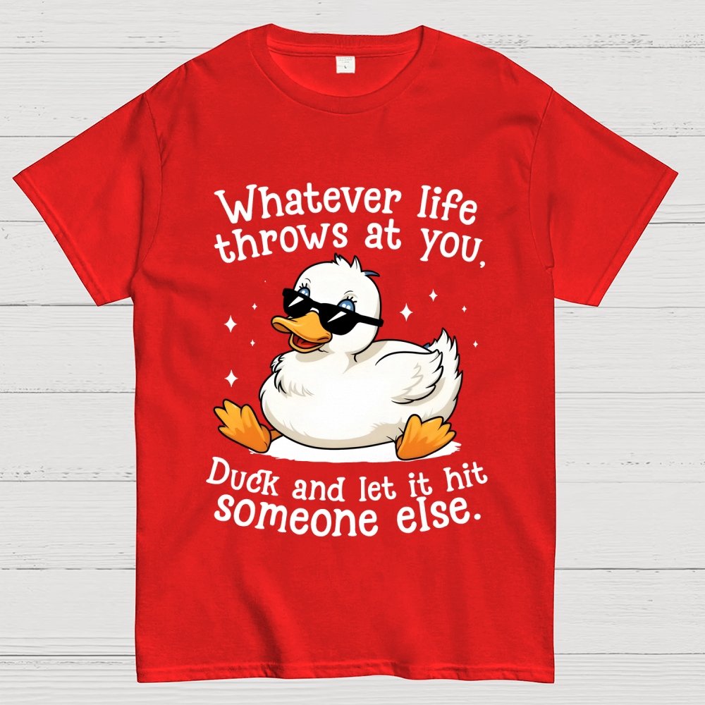 Whatever Life Throws At You Unisex Geek T-Shirt