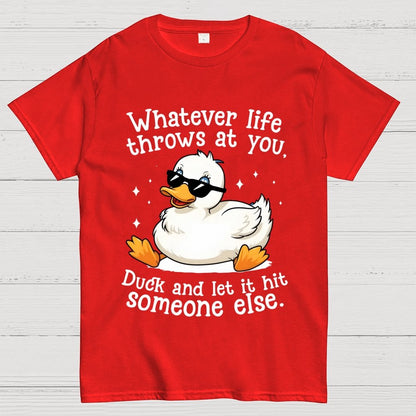 Whatever Life Throws At You Unisex Geek T-Shirt