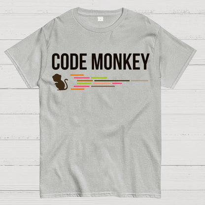Developer Code Monkey Geek T-Shirt