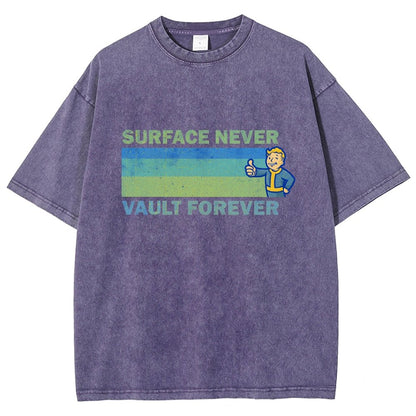 Vault Forever Vintage Distressed T-shirt