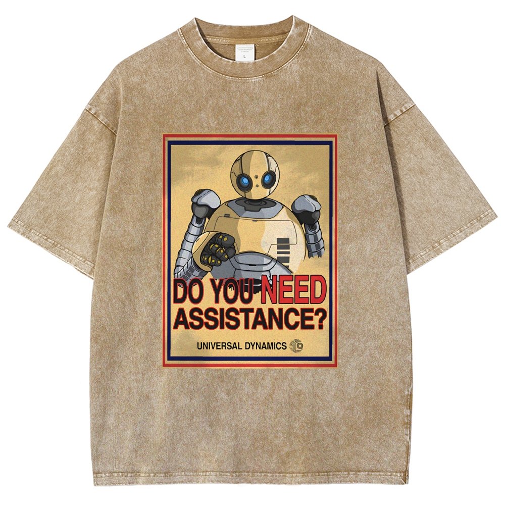 Do You Need Assistance Vintage Distressed T-shirt