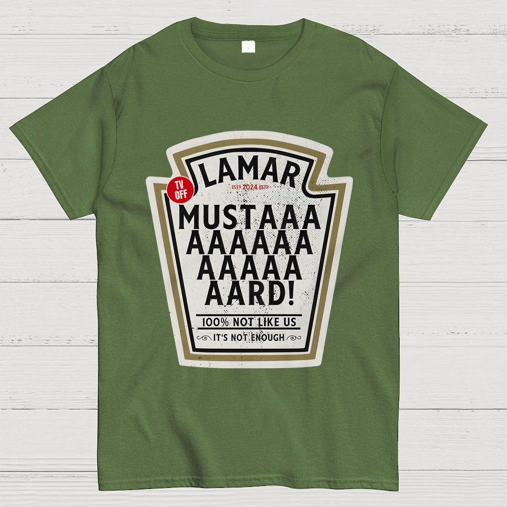 Lamar Mustard TV Off Essential Unisex Geek T-Shirt