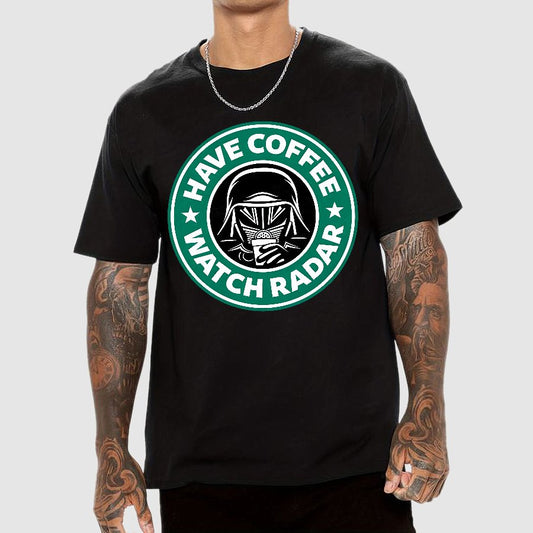 Have Coffee Watch Radar Geek T-Shirt