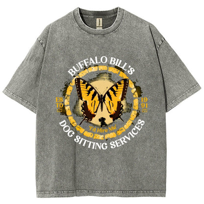 Wild Buffalo Services Vintage Distressed T-shirt