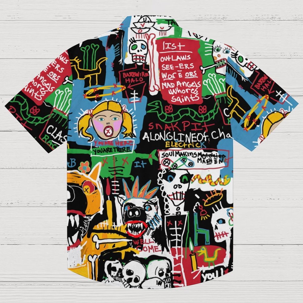 Vintage Graffiti Geeky Shirt