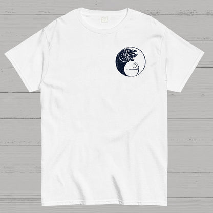Balancing The Energy Front And Back Printing Geek T-Shirt