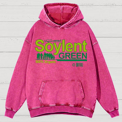 Soylent Green Vintage Distressed Hoodie