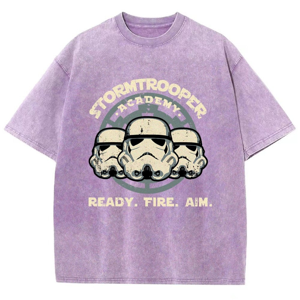 Ready. Fire. Aim. Vintage Distressed T-shirt