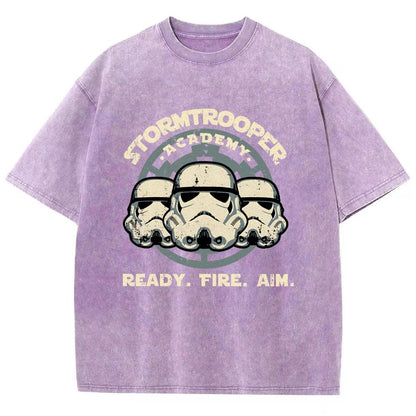 Ready. Fire. Aim. Vintage Distressed T-shirt