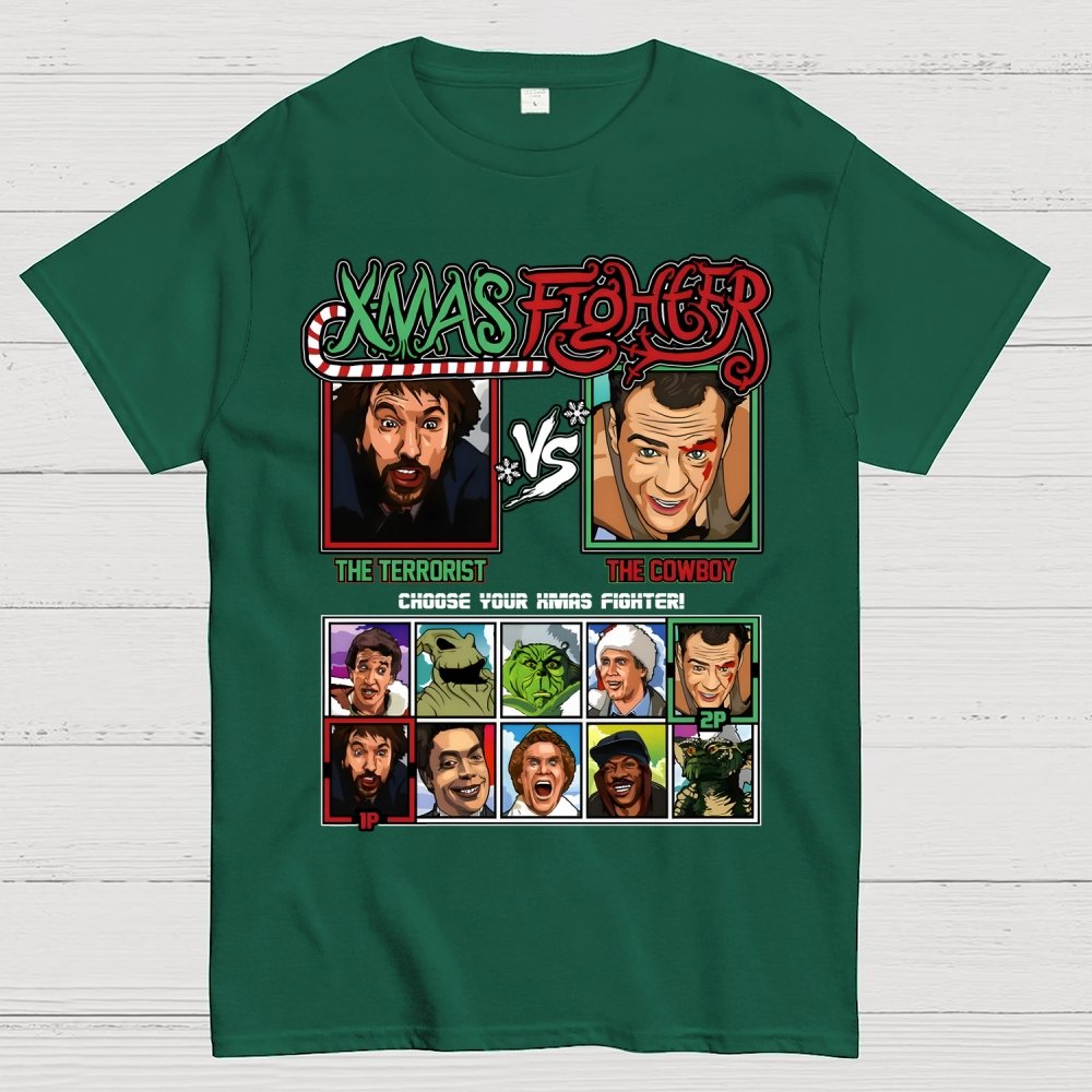 Xmas Fighter - Die Hard Geek T-Shirt