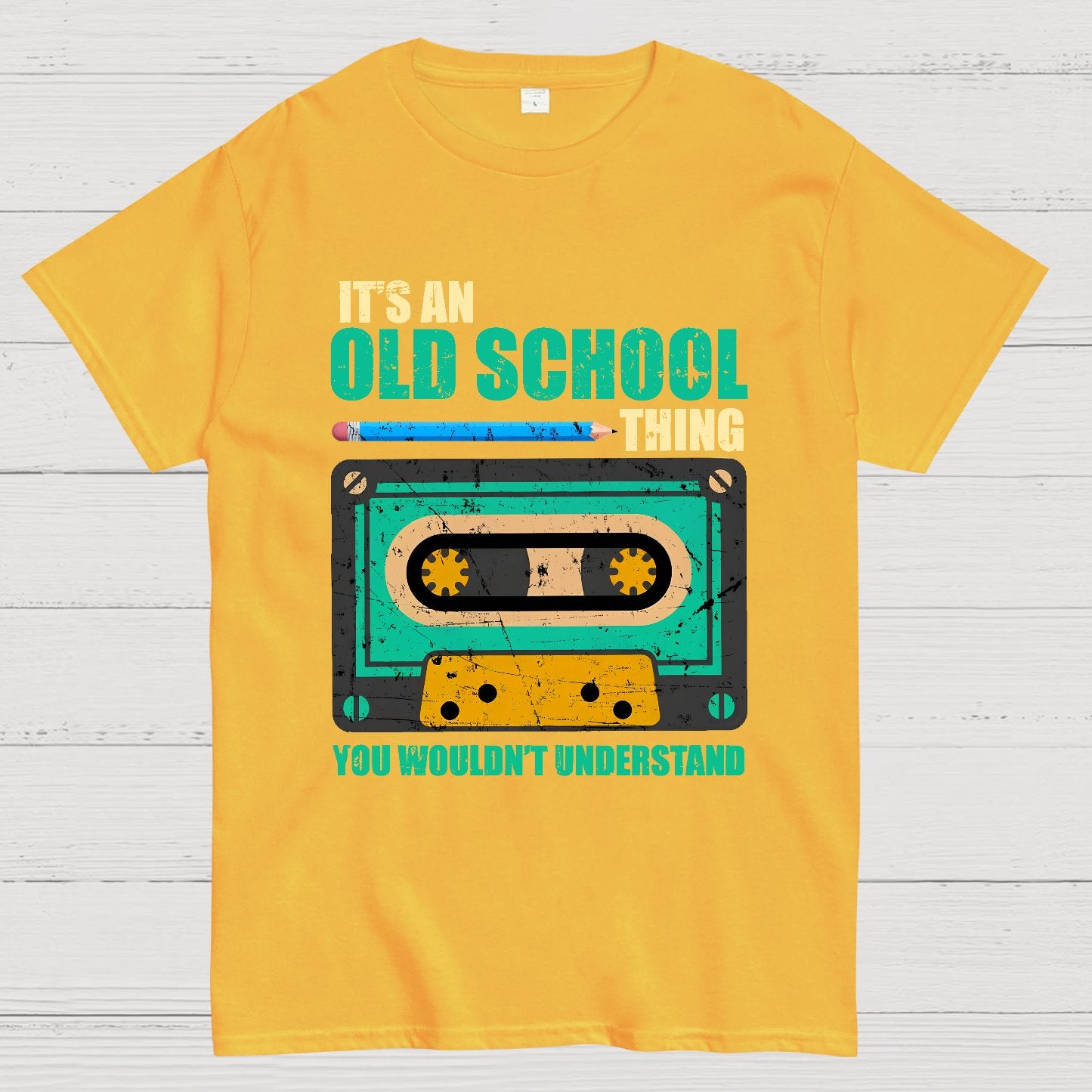 Its an Old School Thing You Wouldnt Understand Vintage Cassette Geek T-Shirt