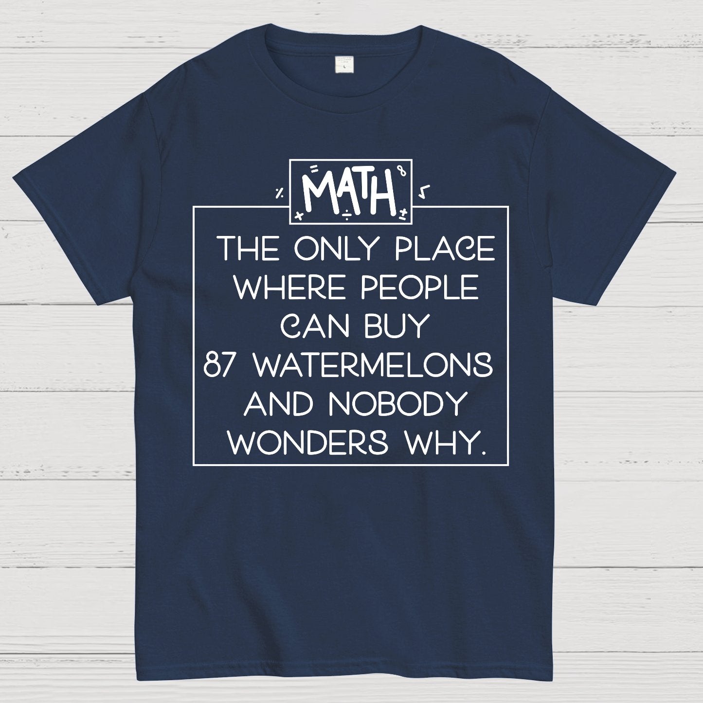 Mathematics - Interesting Sayings Geek T-Shirt