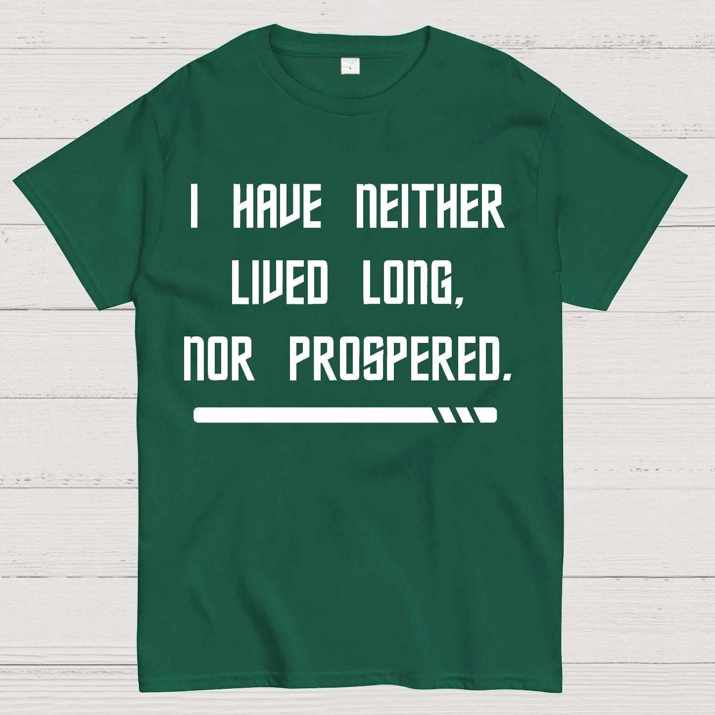 Red Shirt Prosperity Geek T-Shirt