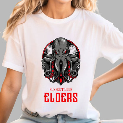 Respect Your Elders Mysterious Gangster Geek T-Shirt